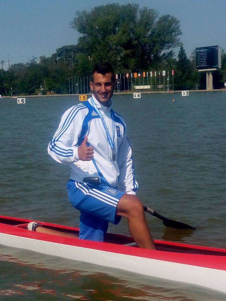 Χάλκινο μετάλλιο στο Πανευρωπαϊκό Πρωτάθλημα Canoe - Kayak.